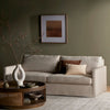 Maddox Evere Creme Slipcover Sofa-93" | please contact us for details!