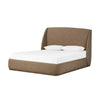 Maeve Laken Taupe Upholstered Bed