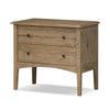 Maggie Aged Smoked Oak Resawn Nightstand | shipping 7/14/2025