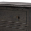 Maggie Smoked Black Oak Veneer Nightstand | shipping 7/14/2025