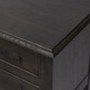 Maggie Smoked Black Oak Veneer Nightstand | shipping 7/14/2025
