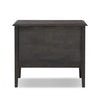 Maggie Smoked Black Oak Veneer Nightstand | shipping 7/14/2025