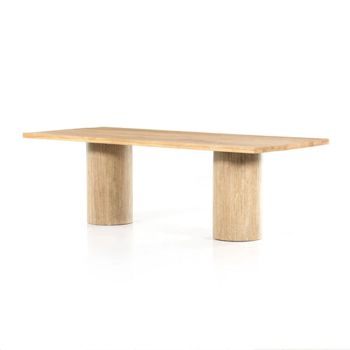 Malia Natural Oak Dining Table | shipping 7/4/2025