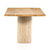 Malia Natural Oak Dining Table | shipping 7/4/2025