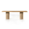 Malia Natural Oak Dining Table | shipping 7/4/2025