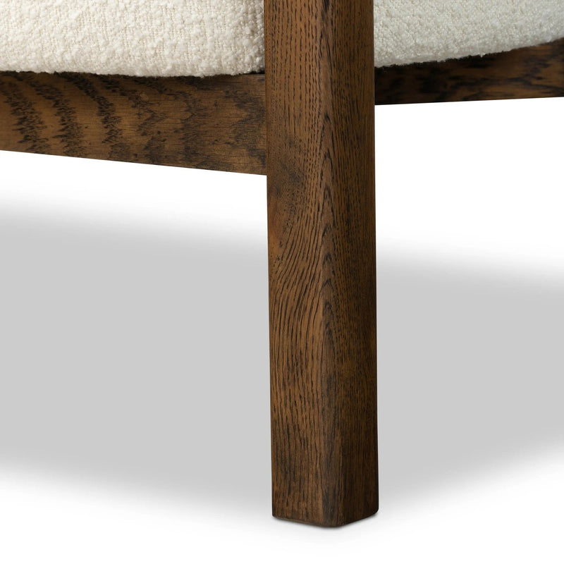 Marci Accent Chair - Altro Snow | ready to ship!