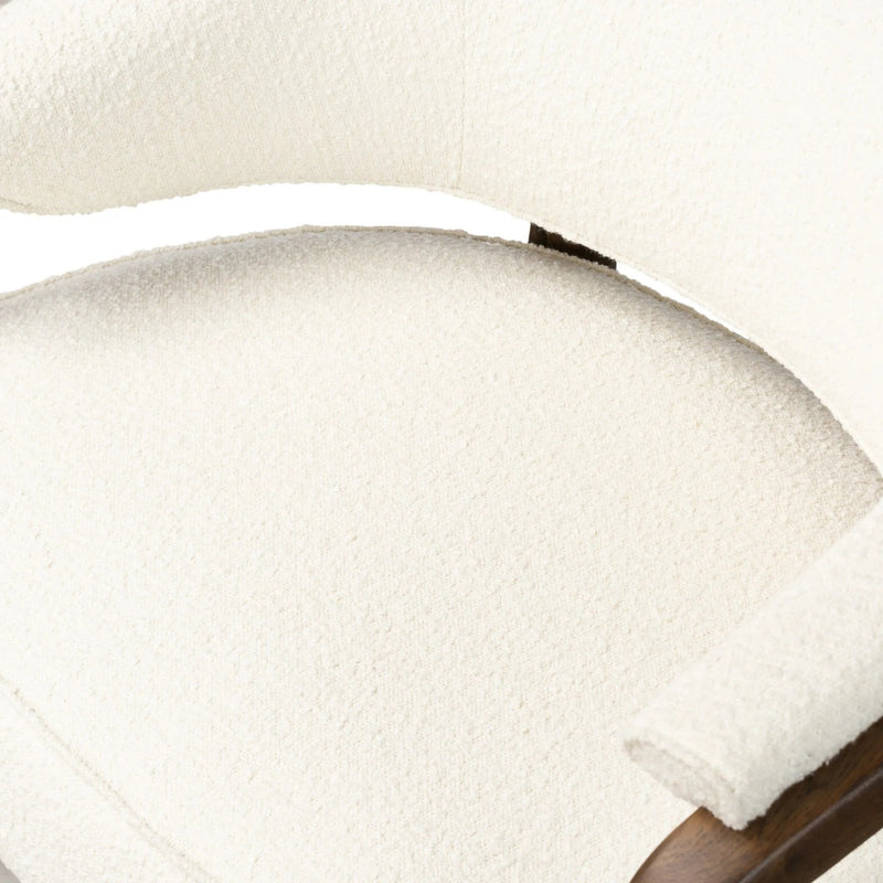 Marci Accent Chair - Altro Snow | ready to ship!