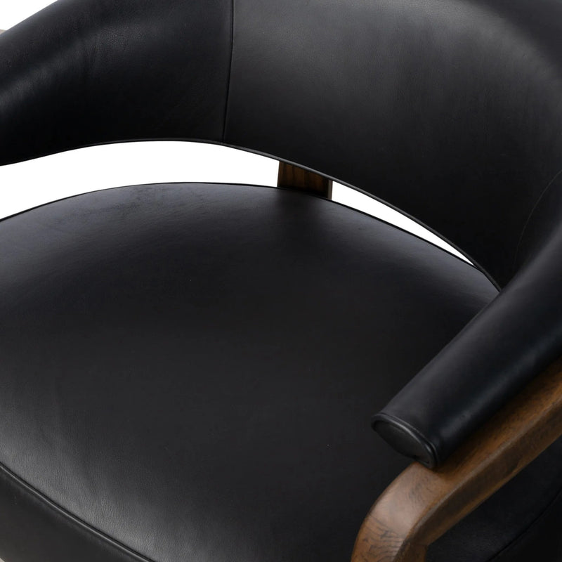 Marci Accent Chair - Carson Black | shipping 7/23/2025