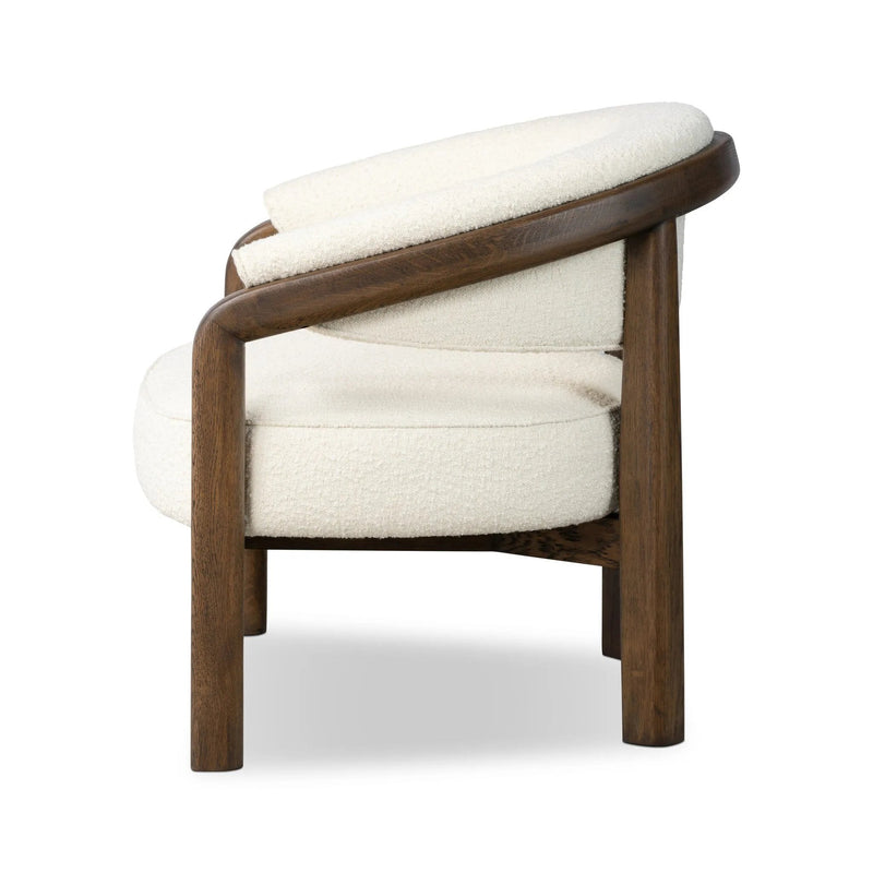 Marci Accent Chair - Altro Snow | ready to ship!