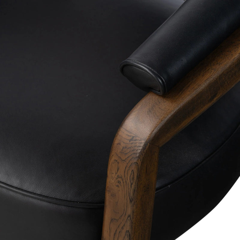 Marci Accent Chair - Carson Black | shipping 7/23/2025