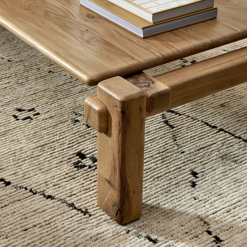 Marcia French Oak Large Coffee Table | ready to ship!