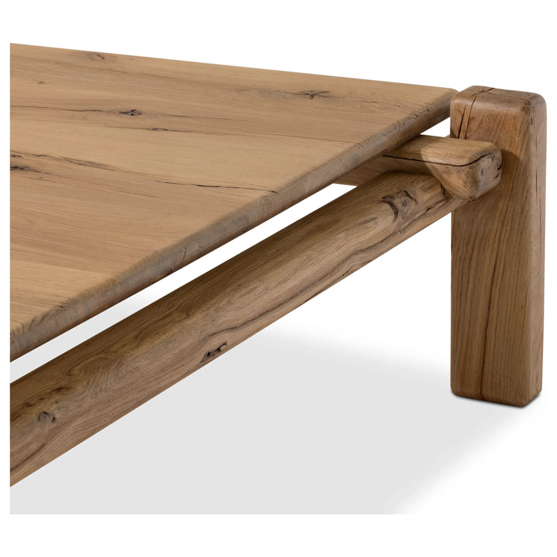 Marcia French Oak Square Coffee Table | ready to ship!