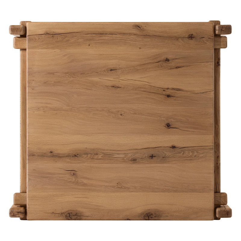 Marcia French Oak Square Coffee Table | ready to ship!