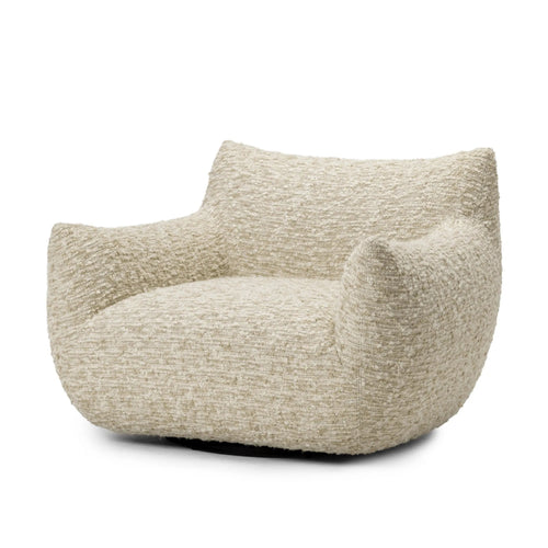 Margot Solema Cream Accent Swivel Chair | ready to ship!