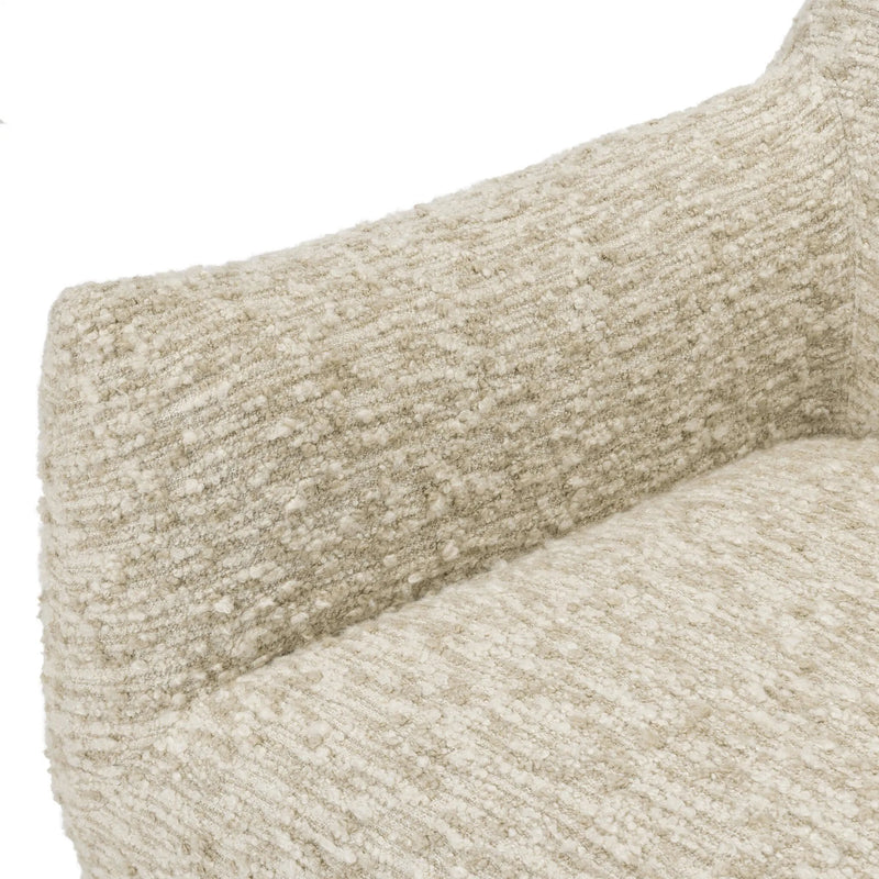 Margot Solema Cream Accent Swivel Chair | ready to ship!