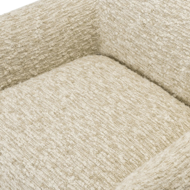 Margot Solema Cream Accent Swivel Chair | ready to ship!