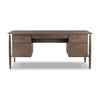 Markia Aged Oak Executive Desk | shipping 6/27/2025