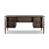 Markia Aged Oak Executive Desk | shipping 6/27/2025