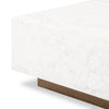 Masera White Carrara Marble Marble Coffee Table | ready to ship!