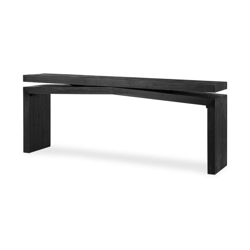 Matthes Aged Black Pine Console Table | ready to ship!