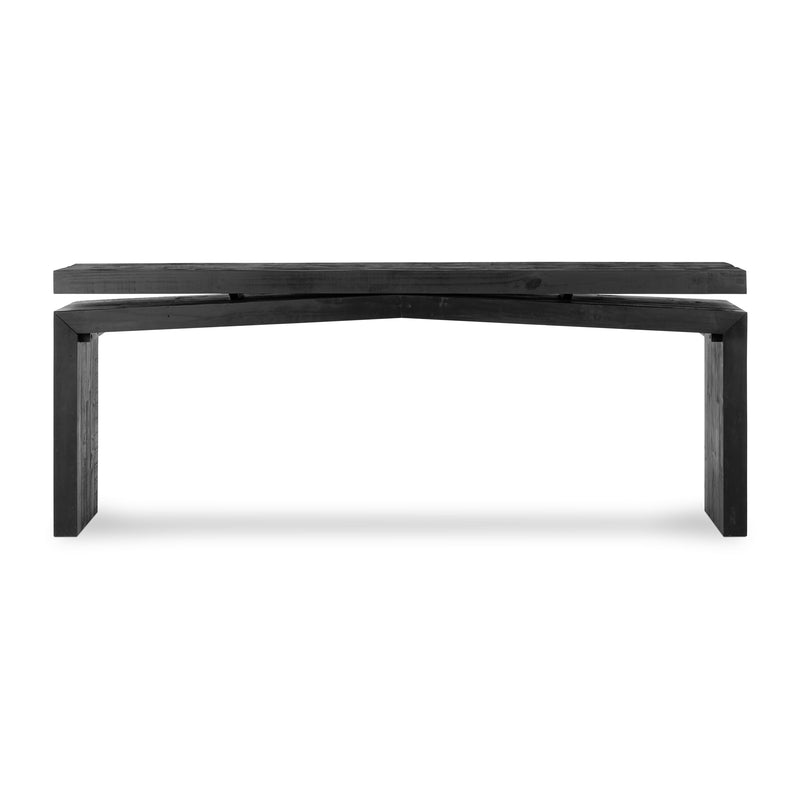 Matthes Aged Black Pine Console Table | ready to ship!