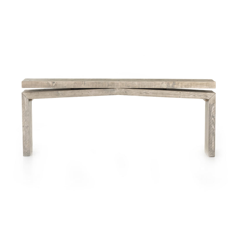 Matthes Weathered Wheat Console Table | ready to ship!