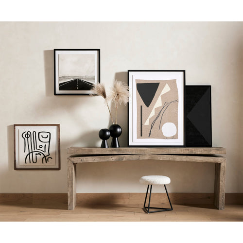 Matthes Weathered Wheat Console Table | ready to ship!