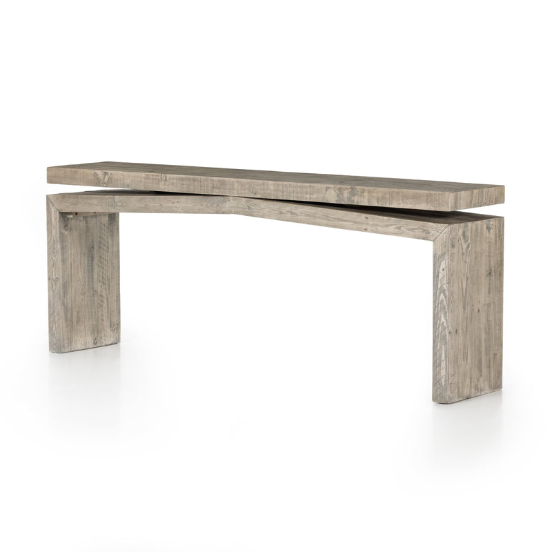 Matthes Weathered Wheat Console Table | ready to ship!