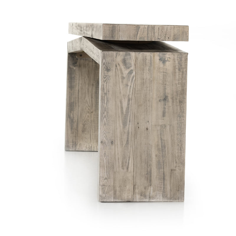 Matthes Weathered Wheat Console Table | ready to ship!