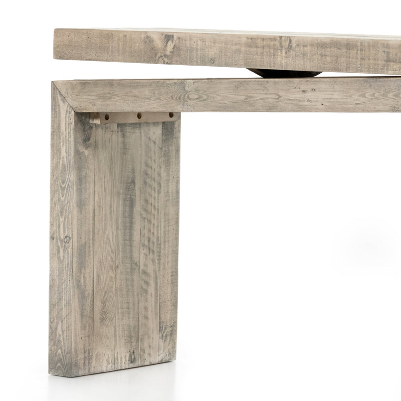 Matthes Weathered Wheat Console Table | ready to ship!