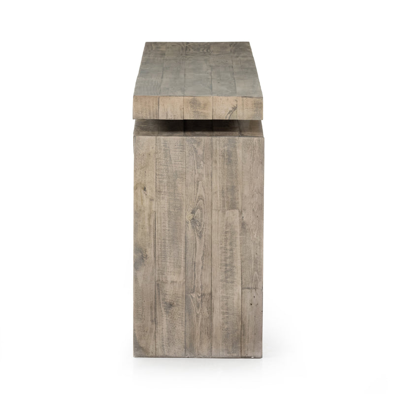 Matthes Weathered Wheat Console Table | ready to ship!