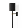 Maurice Matte Black Plaster Sconce | shipping 11/9/2025