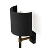 Maurice Matte Black Plaster Sconce | shipping 11/9/2025