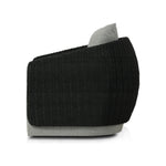 Maven Faux Black Outdoor Swivel Chair | ready to ship!