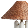 Medici Charcoal / White Marble Table Lamp | ready to ship!