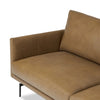 Melle Lipari Camel 2-Piece Sectional