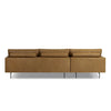 Melle Lipari Camel 2-Piece Sectional