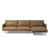 Melle Lipari Camel 2-Piece Sectional