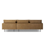 Melle Lipari Camel 2-Piece Sectional