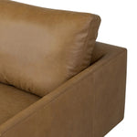 Melle Lipari Camel 2-Piece Sectional
