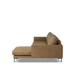 Melle Lipari Camel 2-Piece Sectional