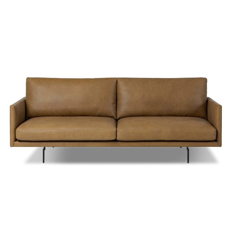 Melle Lipari Camel Sofa | shipping 8/15/2025
