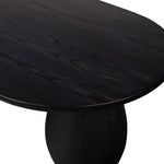 Merla Black Wash Ash Wood Coffee Table | ready to ship!
