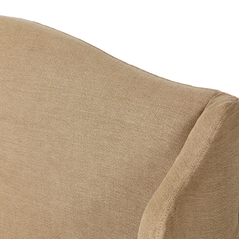 Meryl Broadway Canvas Slipcover Bed