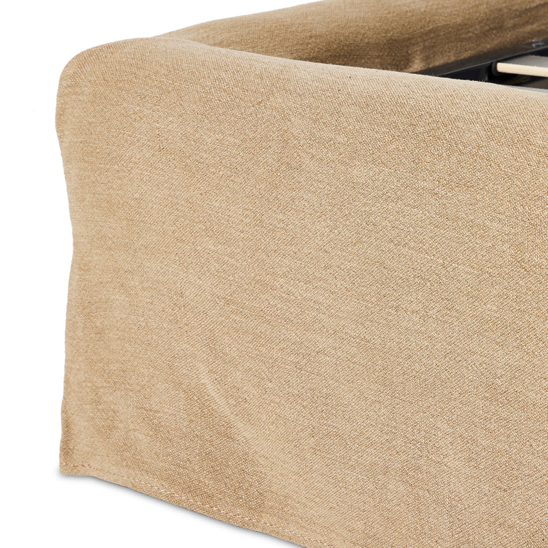 Meryl Broadway Canvas Slipcover Bed