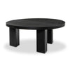 Mesa Ebony Parawood Round Coffee Table | ready to ship!