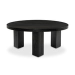 Mesa Ebony Parawood Round Coffee Table | ready to ship!