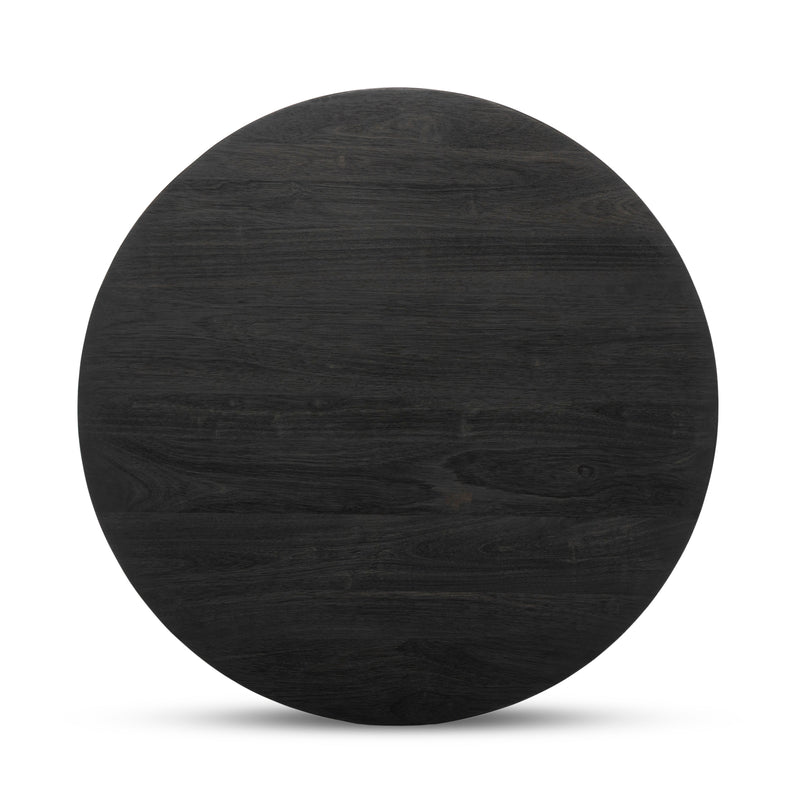 Mesa Ebony Parawood Round Coffee Table | ready to ship!