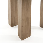 Mesa Light Brushed Parawood End Table | ready to ship!