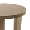 Mesa Light Brushed Parawood End Table | ready to ship!